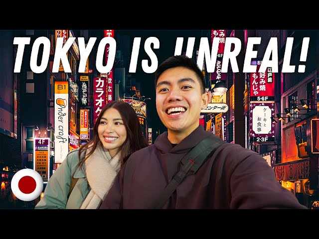 First day in TOKYO, JAPAN! 🇯🇵This City NEVER Disappoints!