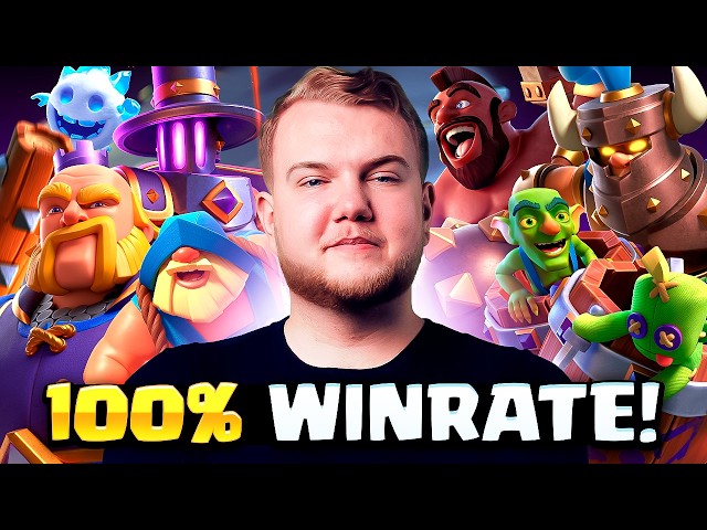 I WENT 100% WINRATE WITH 5 DECKS THAT FEEL ILLEGAL