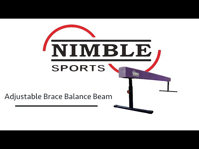 Nimble Sports - Adjustable Brace Balance Beam Assembly Tutorial