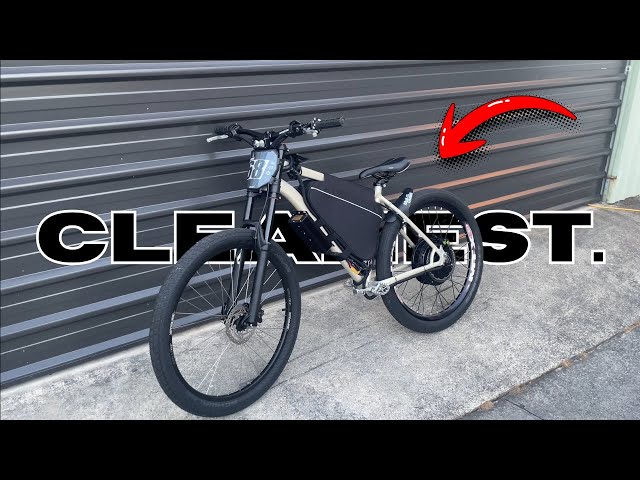 I BUILT THE CLEANEST 3kW E-BIKE EVER..