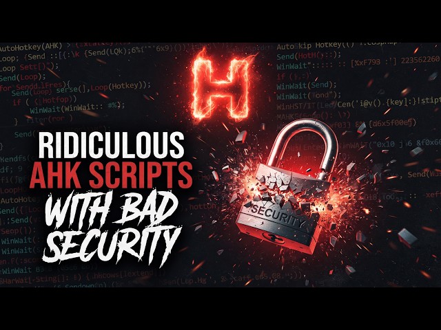 AutoHotkey - Ridiculous security code (Joke Code)