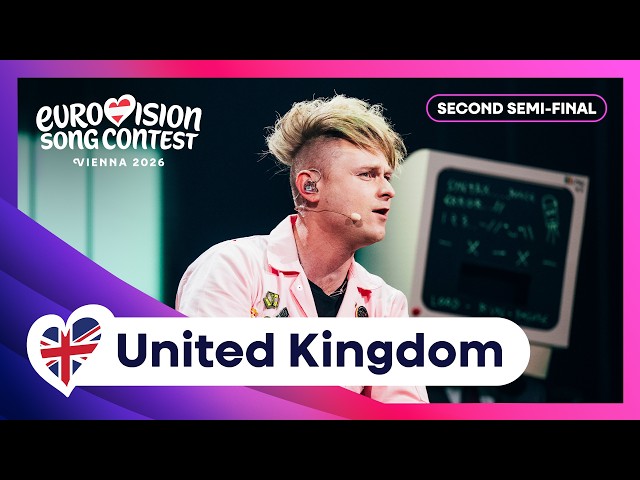 LOOK MUM NO COMPUTER - Eins, Zwei, Drei | United Kingdom 🇬🇧 | Second Semi-Final | Eurovision 2026