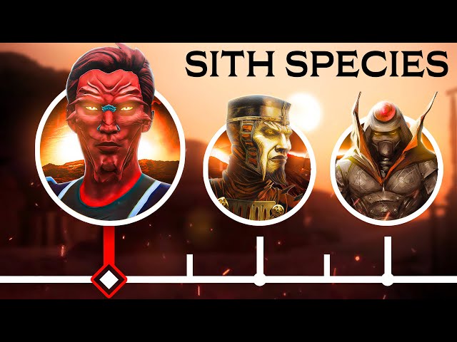 The ENTIRE History of the Sith Species | 100,000 Years of Horror