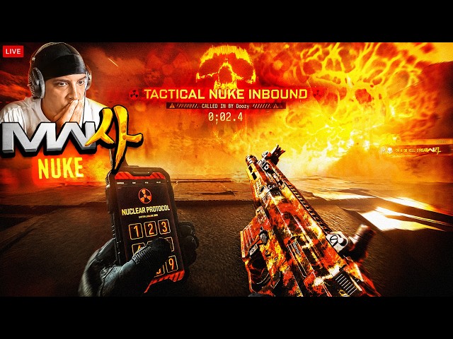 My FIRST NUKE in MODERN WARFARE 4!