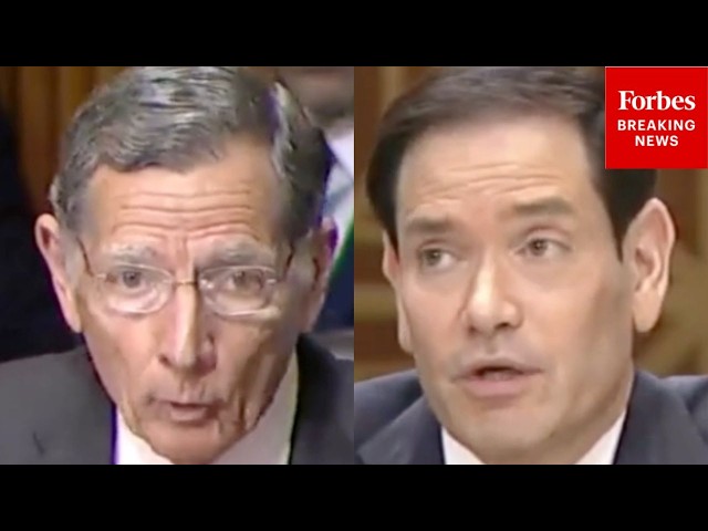 'What Are The Priorities?': Barrasso Asks Rubio About Upcoming G7, NATO Meetings