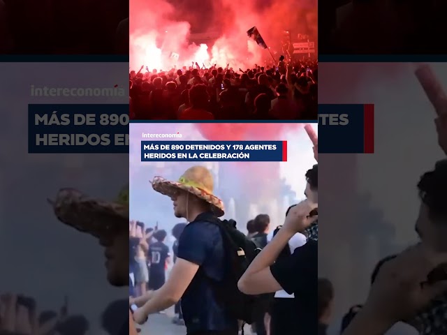 🚨🔥 Chaos in France after PSG's victory | More than 170 police officers injured in the clashes