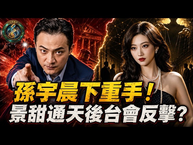孫宇晨重拳出手，景甜能動用通天資源擋住嗎？6000字小作文為何偏偏此時爆出？「時間會證明一切」是在威懾誰？【江峰奥妙20260829第182期】