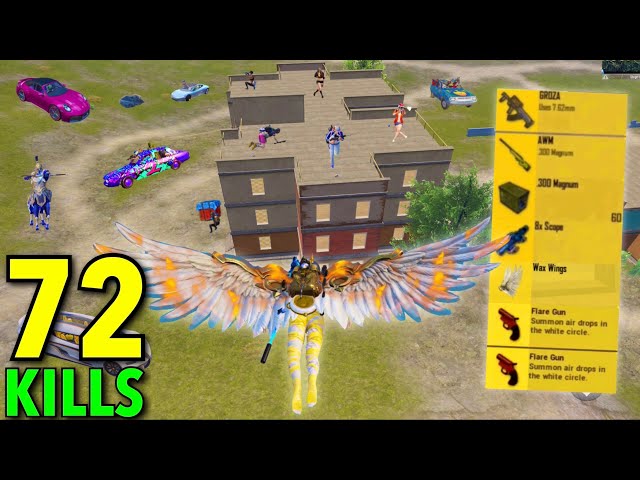 72 Kills!!😍 MY NEW SEASON BEST GAMEPLAY in PUBG Mobile🔥 BGMI