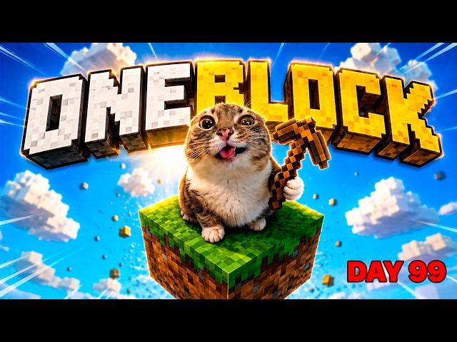 Minecraft One Block With Cats! (Full Episode)