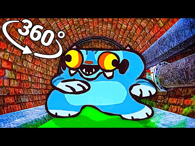 Derpy Tiger Dancing - Sewers in 360° Video | VR / 8K | ( KPop Demon Hunters )