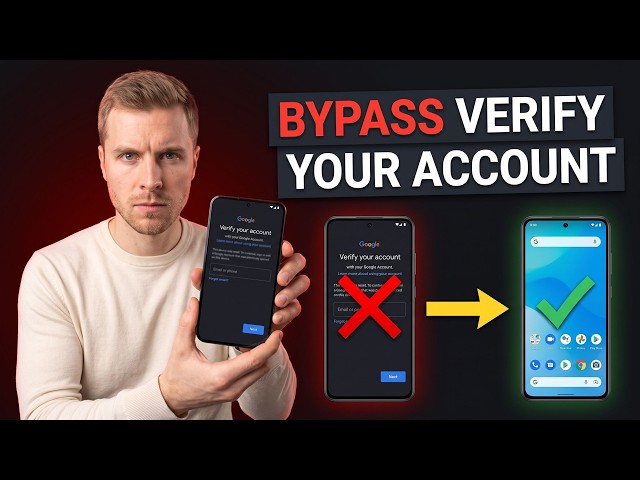 The Missing Step To Bypass Android Verify Your Account With This Trick