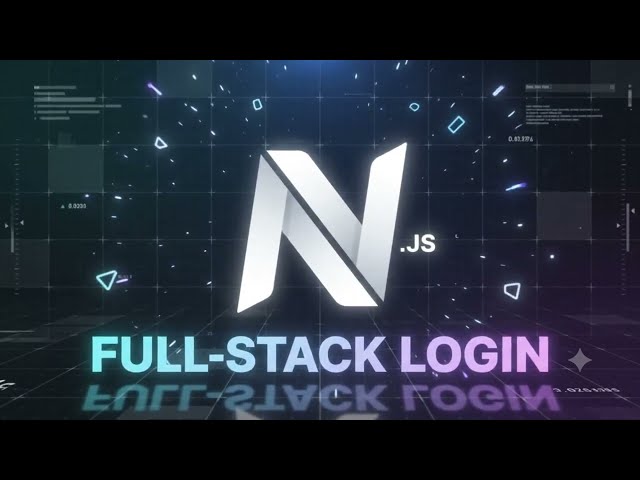 Next.js Login Form | Frontend + Backend Login Tutorial
