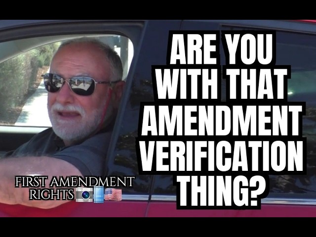 "Are You With That Amendment Verification Thing?"