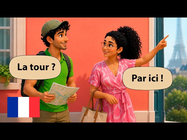 Learn French With Easy Conversations for Beginners | Everyday Small Talk 🇫🇷