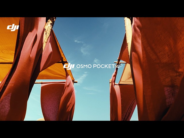 For the moments you planned, and the ones you never saw coming｜Osmo Pocket 4P