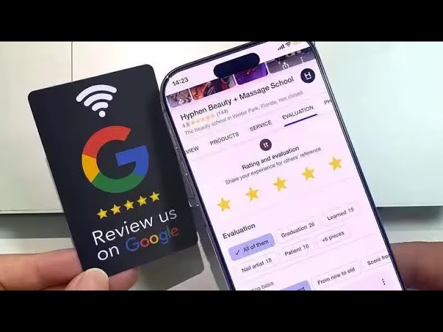 How to Program NFC Google Review Stand - Cards - Plates
