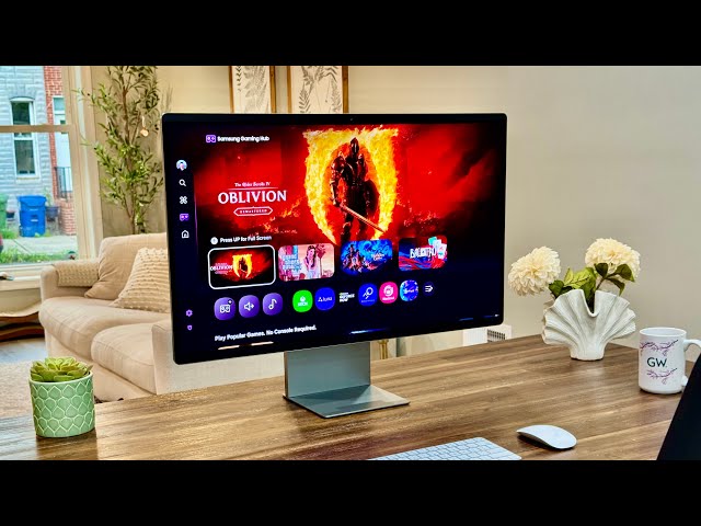 The Best OLED Monitor? Samsung Smart Monitor M9 Review! (4K HDR)