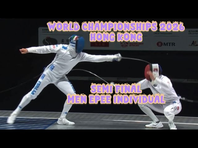 [SEMI FINAL] Davide DI VEROLI 🇮🇹 - YAMADA Masaru 🇯🇵 | Fencing World Championship Hong Kong 2026