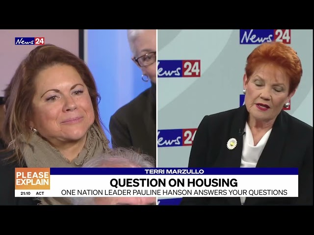 "Please Explain" Live Q&A with Pauline Hanson