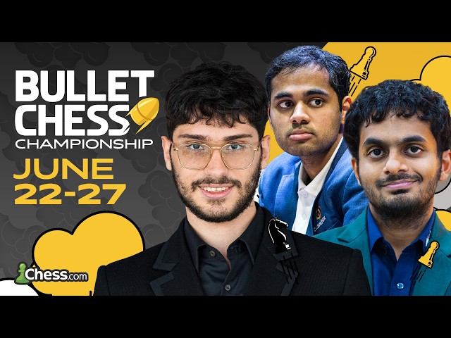 Firouzja, Nihal, Arjun in Action | Bullet Chess Championship 2026