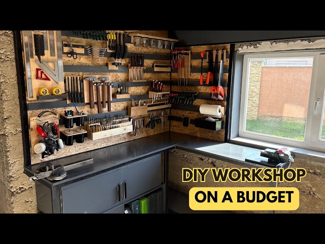 Building My Dream Workshop | Part 1: The Hand Tools Area