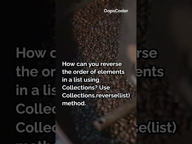 Intriguing Questions and Answers About Java Collections Utility Class   #java #facts #correctcoding