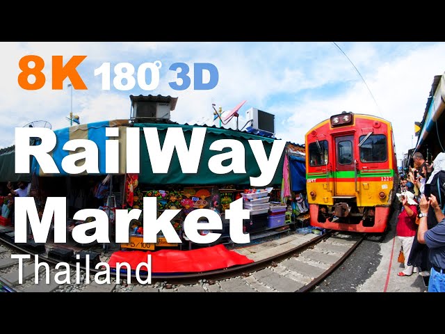 Maeklong Railway Market Thailand メークロン鉄道市場 （タイ）｜Canon EOS R5｜RF5.2mm F2.8 L DUAL FISHEYE 撮影レビュー
