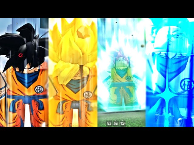 Z Battlegrounds SSJB Goku Transition Edit