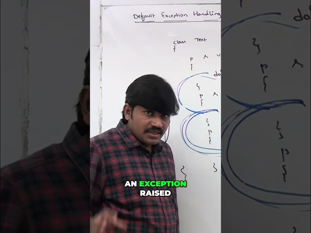 Exception Handling: Inside the Method Control #shorts