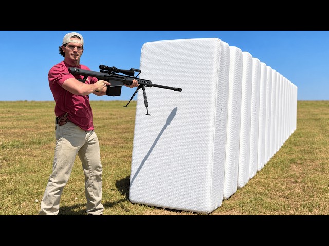 How Many Mattresses Does it Take to Stop a Bullet?
