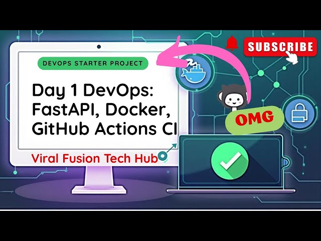 Learn CI/CD in Tamil | FastAPI ⚡ Docker 🐳 GitHub Actions 🤖 (DevOps Project 1 🚀)