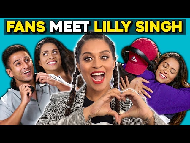 Generations React To And MEET Lilly Singh