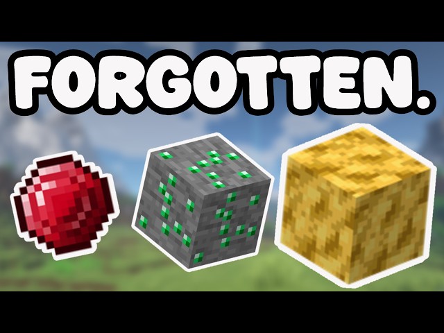 Forgotten Minecraft Items