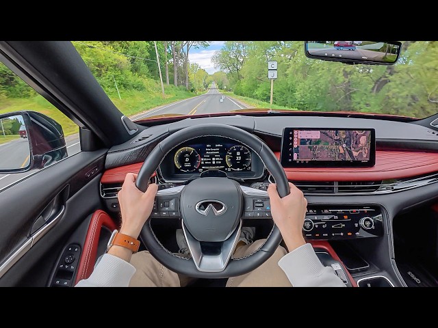 2027 Infiniti QX65 Autograph - POV Test Drive (Binaural Audio)