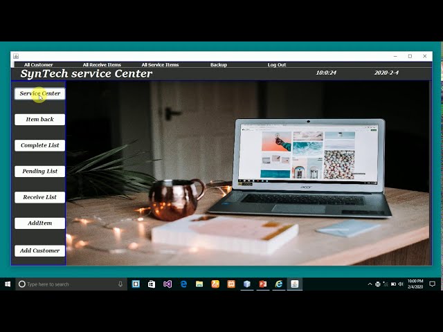 Electronic Repair management system in java netbeans |java project ideas for beginners with codes