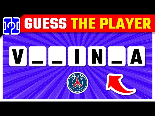 Can You Guess the Football Player with Missing Letters? | FOOTBALL QUIZ 2026