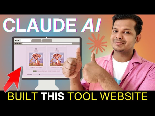 CLAUDE AI built this TOOL WEBSITE in 2025 - No Coding Knowledge Required! #claudeai