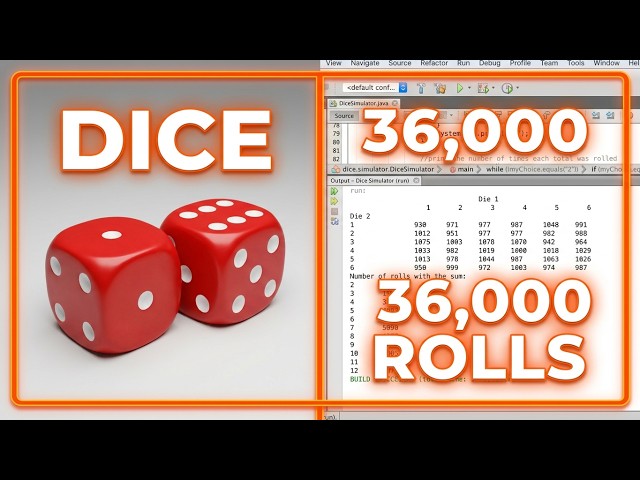 Java 2D Array Tutorial: Build a 36,000 Dice Roll Simulator