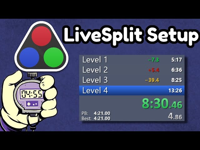 How to Set Up a Speedrun Timer (LiveSplit Tutorial)