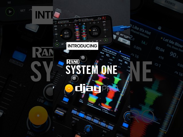 Algoriddim djay PRO Is Now on RANE SYSTEM ONE