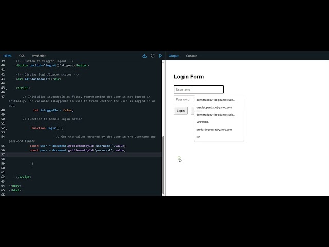 How to build a login system in JavaScript from scratch using a boolean