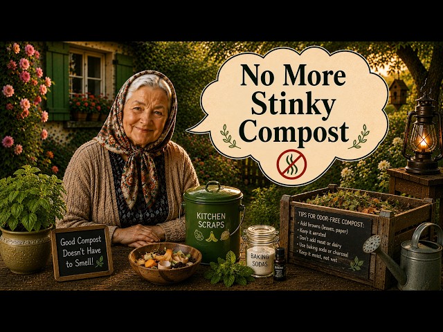 How to Make Odor-Free Compost the Easy Way