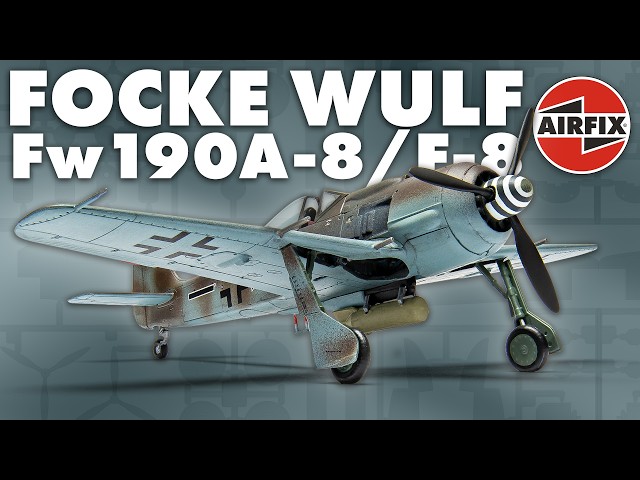 Airfix | Focke-Wulf Fw190A-8/F-8 (A02066A) 1:72 Scale