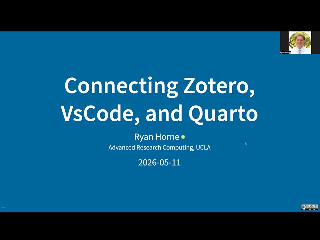 Connecting Zotero, VS Code, and Quarto