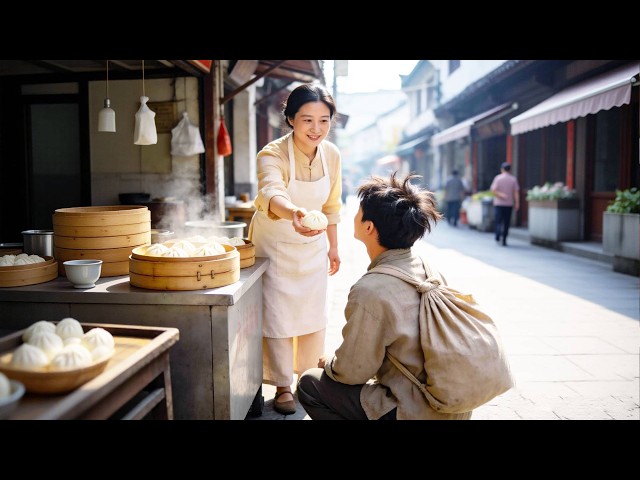 農村女人給了男孩一個包子救他一命，誰料他竟是首富的孫子，隔天她被兒子趕出家門，首富開著10輛豪車接她回豪門！#cute #drama #family #movie #逆襲 #情感 #都市 #親情