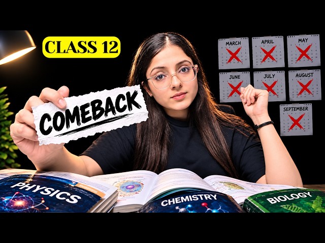 How to Make the GREATEST Academic Comeback of Your Life 🔥 | Class 12 Board Exam 2027 | Ekta Soni