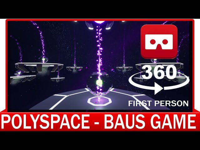 360° VR VIDEO - POLYSPACE baus - Gameplay - VIRTUAL REALITY 3D