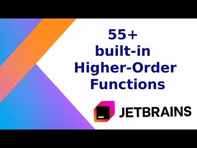 55 built in higher order functions in Kotlin #higherorderfunction #closure #builtin #kotlin