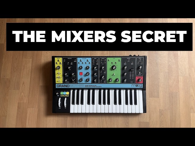You are not using the mixer like it's intented