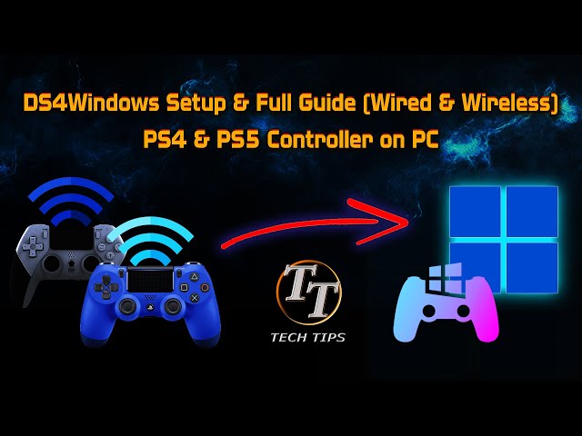 How to Use PS4/PS5 Controller on PC with DS4Windows (Full Setup + Fixes)